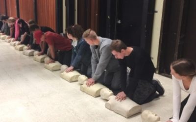 CPR Training at San Clemente High
